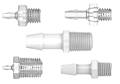 BFPM Series National Pipe Thread (NPT) Threads Adapter Fittings